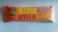 Mängden socker i Mango apple chia fruit bar