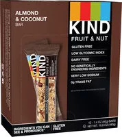 Mängden socker i Almond & Coconut