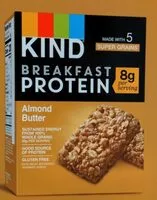 Mängden socker i Almond Butter Protein Breakfast Bars