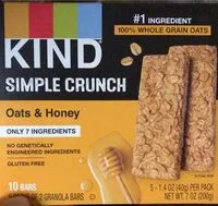 Mängden socker i Oats & honey