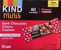 Mängden socker i Minis dark chocolate cherry