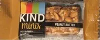 Mängden socker i Kind minis peanut butter