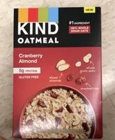 Mängden socker i Cranberry almond gluten free
