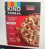 Mängden socker i Breakfast Cereal Cranberry Almond