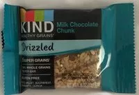 Mängden socker i Kind Milk Chocolate Chunk Drizzled Bar