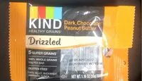 Mängden socker i KIND Drizzled Dark Chocolate Peanut Butter bar