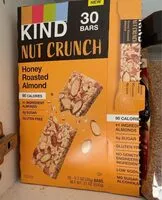 Mängden socker i Nut Crunch Honey Roasted Almond