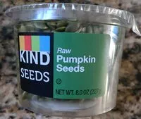 Mängden socker i Raw Pumpkin Seeds