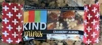 Mängden socker i Cranberry Almond Minis