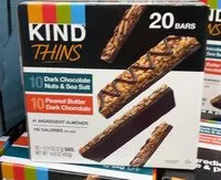 Mängden socker i kind thins