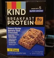 Mängden socker i Peanut Butter Banana Dark Chocolate Protein Bars