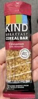 Mängden socker i Cinnamon with Almonds Cereal Bar