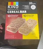 Mängden socker i Cinnamon & Honey Nut Cereal Bars