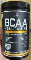 Mängden socker i BCAA Natural Mango Coconut