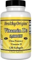 Mängden socker i Vitamin D3 5000 Iu, Softgels
