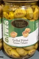 Mängden socker i Grilled pitted green olives