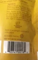 Mängden socker i Ginger and turmeric tea