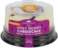 Mängden socker i Gluten Free Very Berry Cheesecake