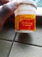 Mängden socker i Baking powder