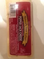 Mängden socker i Pepper jack cheese, pepper jack