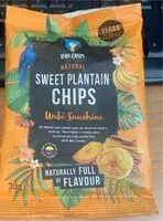 Mängden socker i Sweet plantain chips