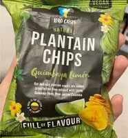 Mängden socker i Plantain chips