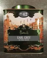 Mängden socker i Harrods Earl Grey No 42 Tea bags