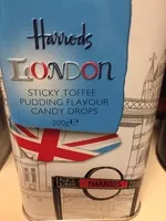 Mängden socker i Harrods toffee