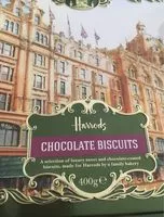 Mängden socker i Chocolate biscuits