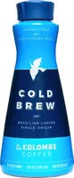Mängden socker i La Colombe medium / dark roast unsweetened cold