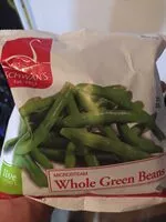 Mängden socker i Green bean Steam bag