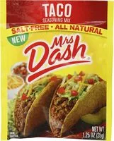 Mängden socker i Taco seasoning mix