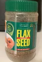 Mängden socker i Organic Flax Seed