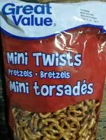 Mängden socker i Mini bretzels torsadés