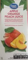 Mängden socker i Apple Orange Peach Juice