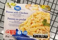 Mängden socker i Penne with Chicken