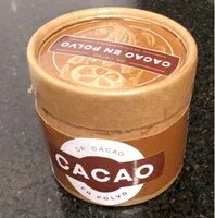 Mängden socker i Cacao en Polvo