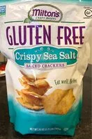 Mängden socker i Gluten Free Crispy Sea Salt Baked Crackers