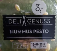 Mängden socker i Hummus Pesto