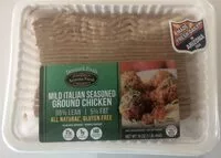 Mängden socker i Mild italian seasoned ground chicken