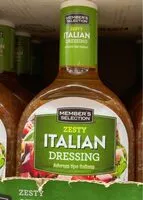 Mängden socker i Zesty italian dressing