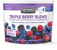 Mängden socker i Triple Berry Blend
