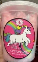 Mängden socker i Unicorn Tails Cotton Candy
