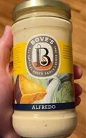 Mängden socker i Bove’s Alfredo Pasta Sauce