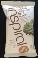 Mängden socker i Crispy cacao & cinnamon kale chips