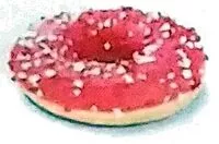 Mängden socker i Donut med Jordbærfyll