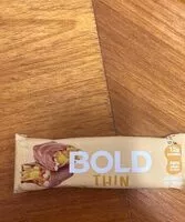 Mängden socker i Bold thin caramelo e amendoim
