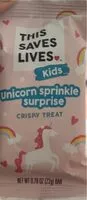Mängden socker i Unicorn Sprinkle Surprise Crispy Treat