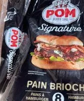 Mängden socker i Pain brioché hamburger