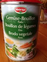 Mängden socker i Bouillon de légume